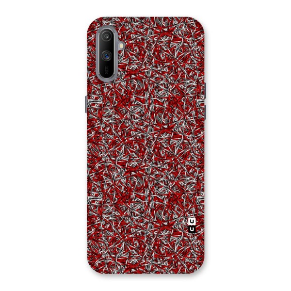 Abstract Threads Back Case for Realme C3