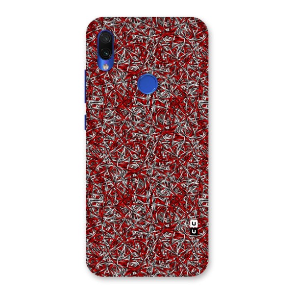 Abstract Threads Back Case for Redmi Note 7S