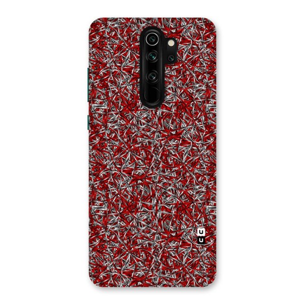 Abstract Threads Back Case for Redmi Note 8 Pro