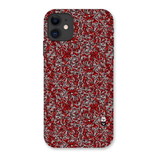 Abstract Threads Back Case for iPhone 11
