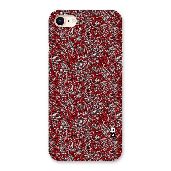 Abstract Threads Back Case for iPhone 8