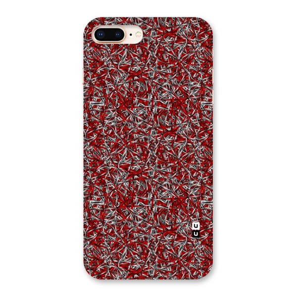 Abstract Threads Back Case for iPhone 8 Plus