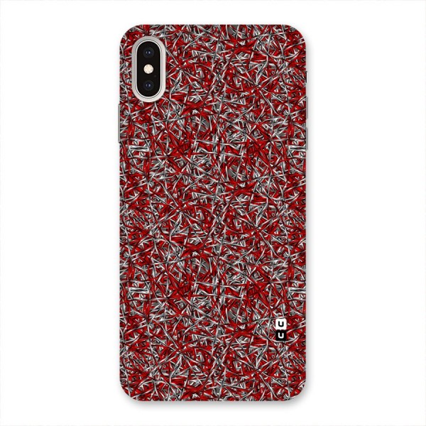 Abstract Threads Back Case for iPhone XS Max