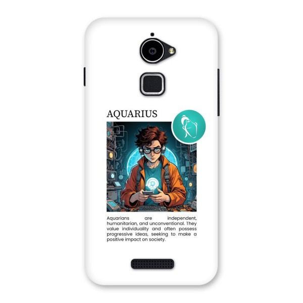 Admire Aquarius Back Case for Coolpad Note 3 Lite