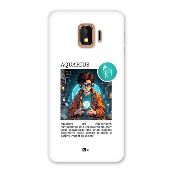 Admire Aquarius Back Case for Galaxy J2 Core