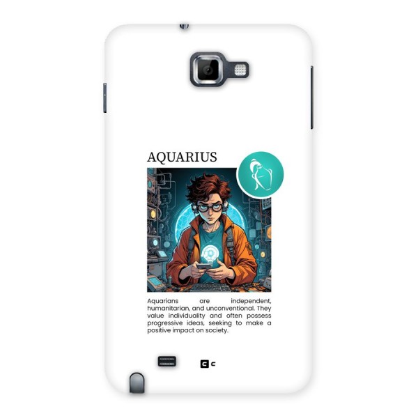 Admire Aquarius Back Case for Galaxy Note