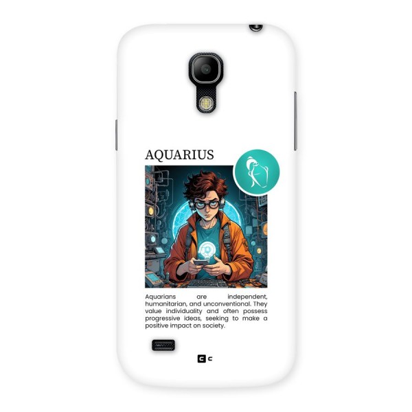 Admire Aquarius Back Case for Galaxy S4 Mini