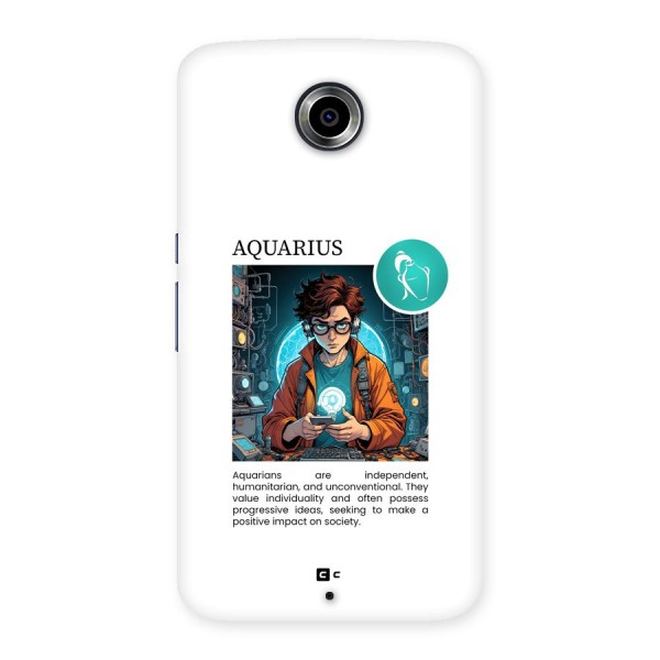 Admire Aquarius Back Case for Google Nexus 6