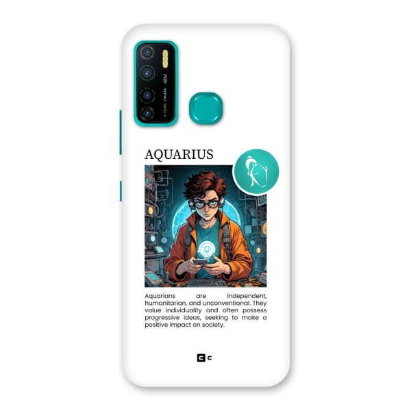 Admire Aquarius Back Case for Infinix Hot 9 Pro