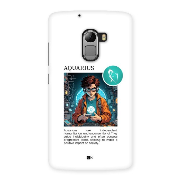 Admire Aquarius Back Case for Lenovo K4 Note