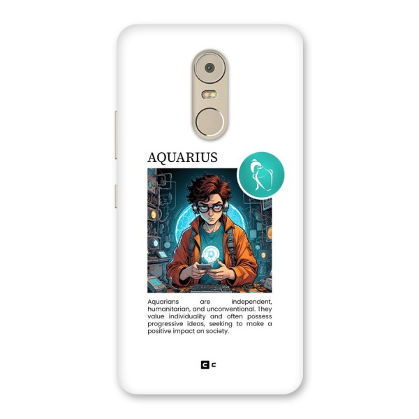 Admire Aquarius Back Case for Lenovo K6 Note