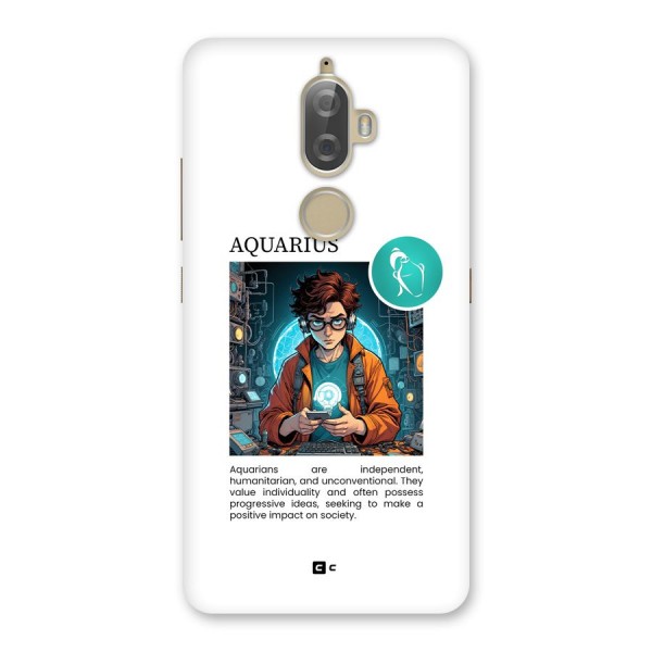Admire Aquarius Back Case for Lenovo K8 Plus