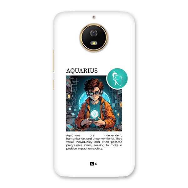 Admire Aquarius Back Case for Moto G5s