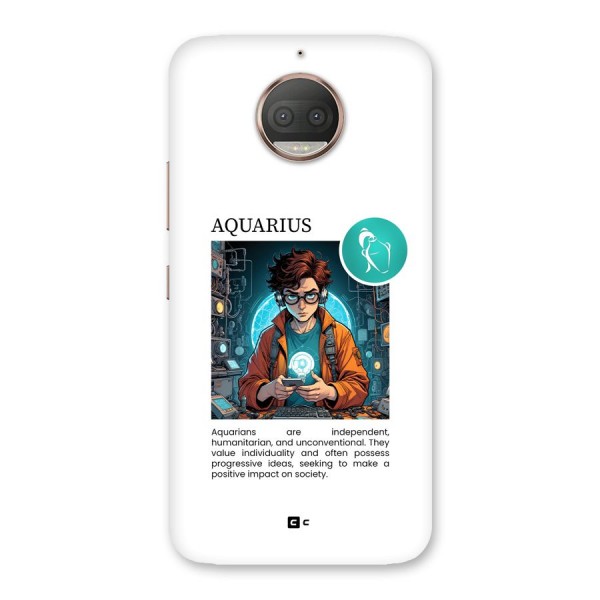 Admire Aquarius Back Case for Moto G5s Plus
