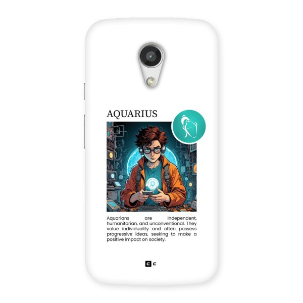 Admire Aquarius Back Case for Moto G 2nd Gen