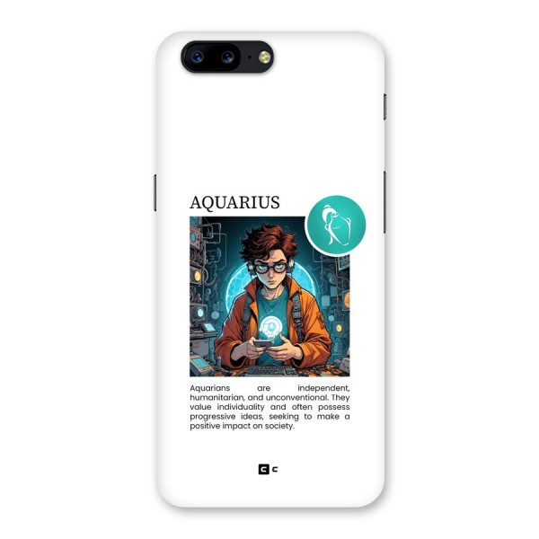 Admire Aquarius Back Case for OnePlus 5