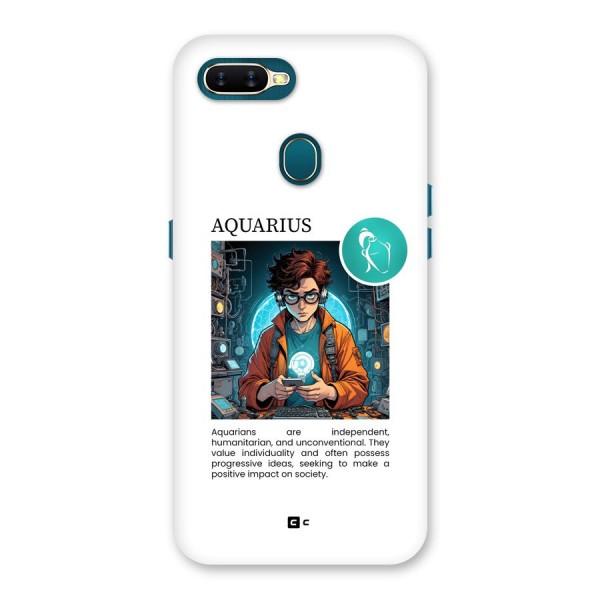 Admire Aquarius Back Case for Oppo A12