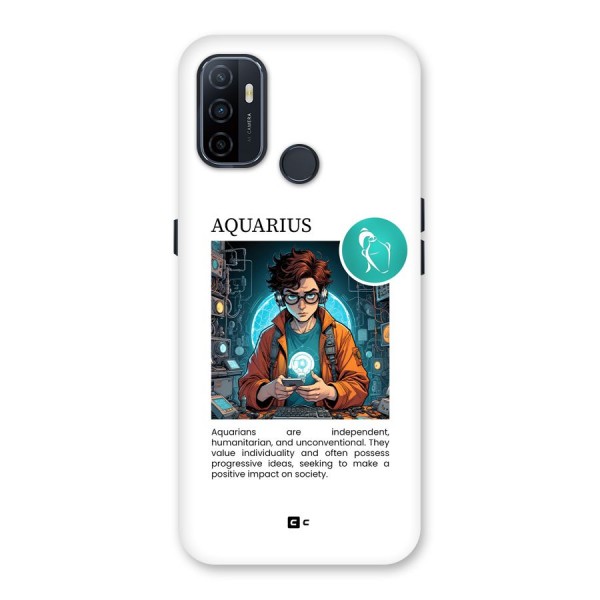 Admire Aquarius Back Case for Oppo A32