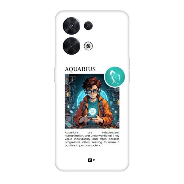 Admire Aquarius Back Case for Oppo Reno8 5G