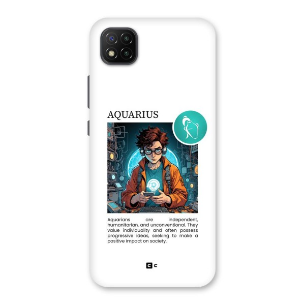 Admire Aquarius Back Case for Poco C3