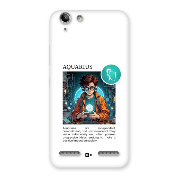 Admire Aquarius Back Case for Vibe K5 Plus