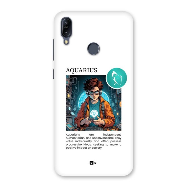 Admire Aquarius Back Case for Zenfone Max M2