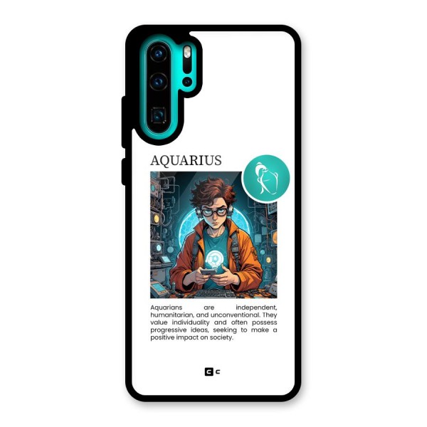 Admire Aquarius Glass Back Case for Huawei P30 Pro