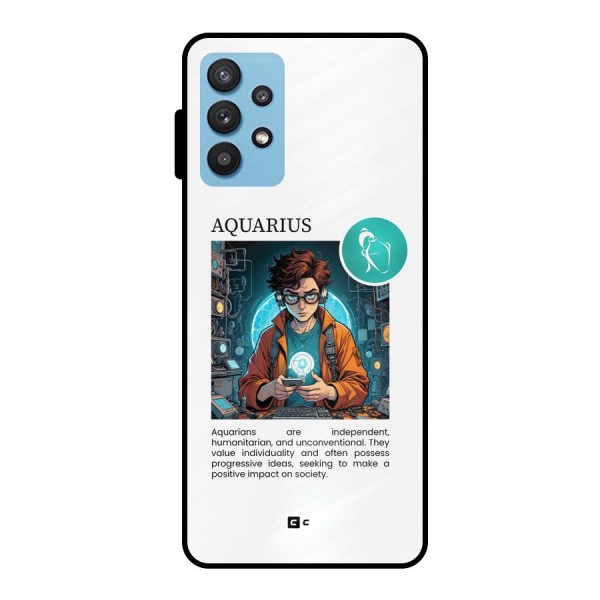 Admire Aquarius Metal Back Case for Galaxy M32 5G