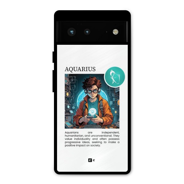 Admire Aquarius Metal Back Case for Google Pixel 6