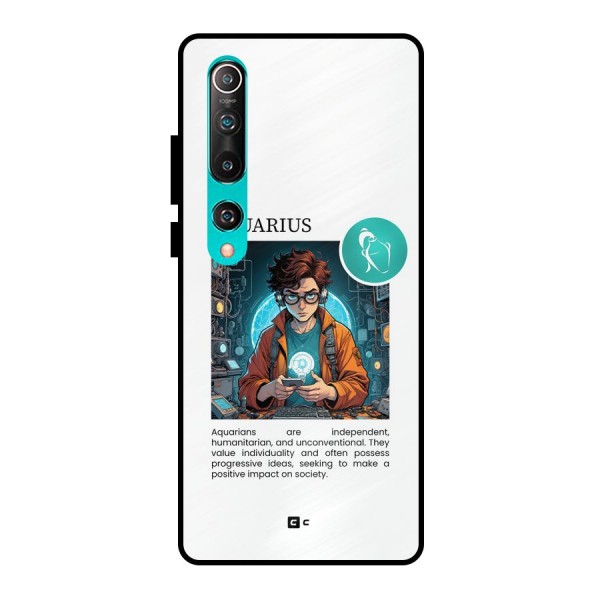 Admire Aquarius Metal Back Case for Mi 10