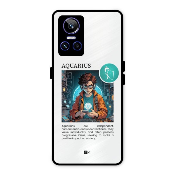 Admire Aquarius Metal Back Case for Realme GT Neo 3