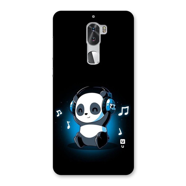 Adorable Panda Enjoying Music Back Case for Coolpad Cool 1