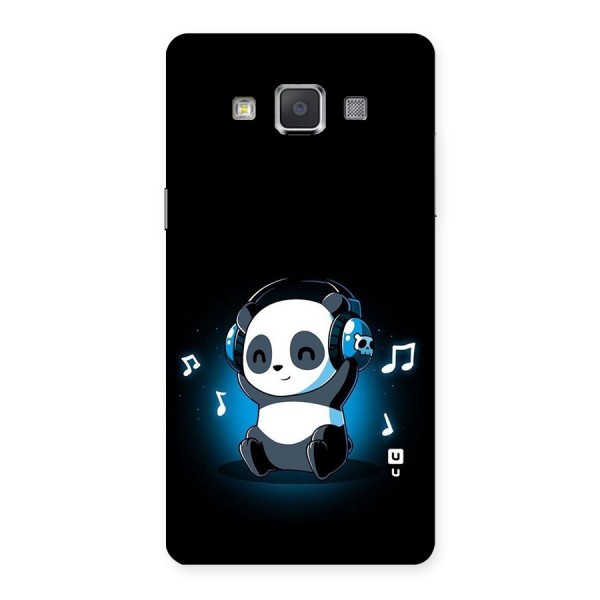 Adorable Panda Enjoying Music Back Case for Galaxy Grand 3