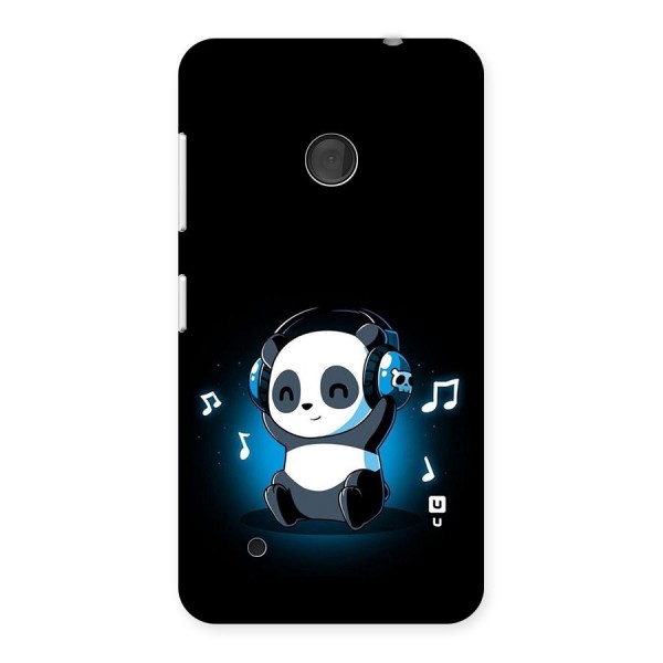 Adorable Panda Enjoying Music Back Case for Lumia 530