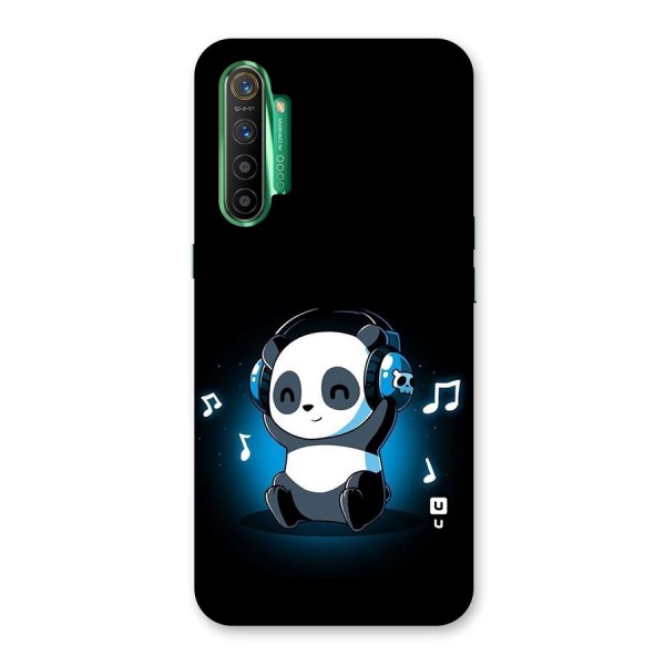 Adorable Panda Enjoying Music Back Case for Realme X2