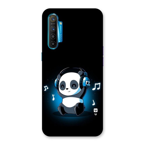 Adorable Panda Enjoying Music Back Case for Realme XT