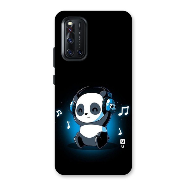 Adorable Panda Enjoying Music Back Case for Vivo V19