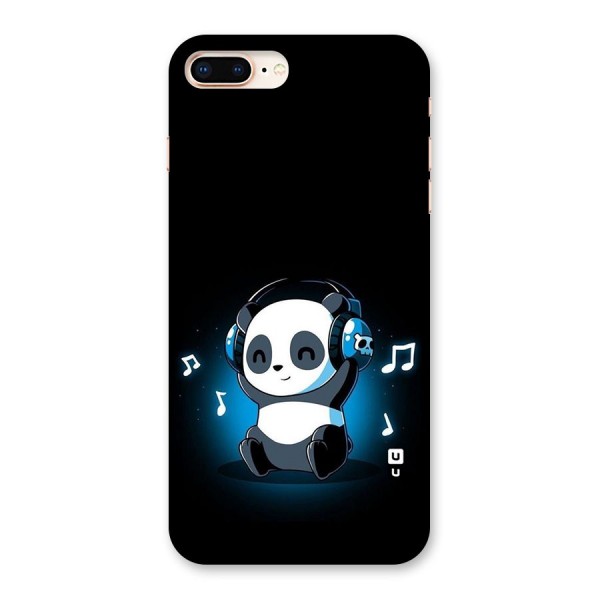 Adorable Panda Enjoying Music Back Case for iPhone 8 Plus