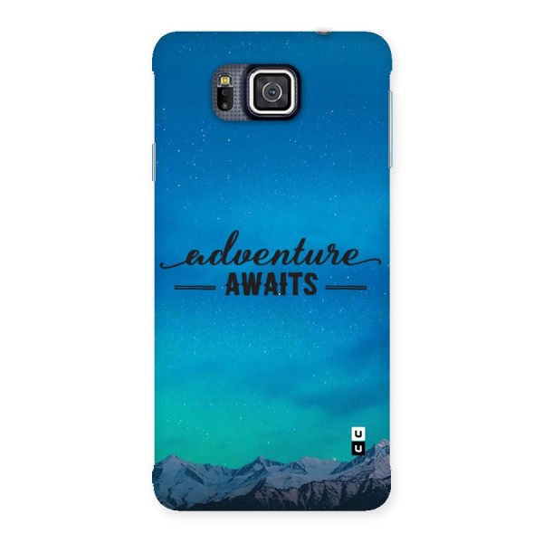 Adventure Awaits Back Case for Galaxy Alpha
