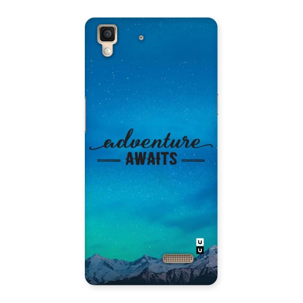 Adventure Awaits Back Case for Oppo R7