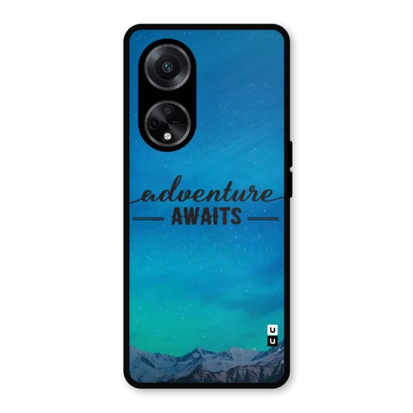 Adventure Awaits Metal Back Case for Oppo F23