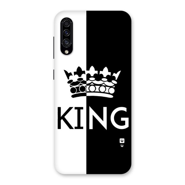 Aesthetic Crown King Back Case for Galaxy A30s