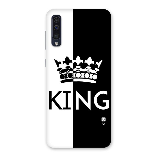Aesthetic Crown King Back Case for Galaxy A50