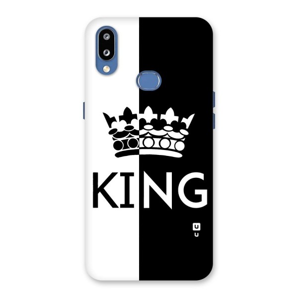 Aesthetic Crown King Back Case for Galaxy M01s