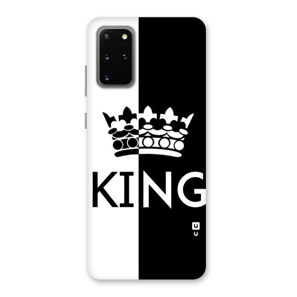 Aesthetic Crown King Back Case for Galaxy S20 Plus