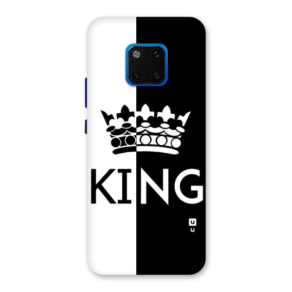 Aesthetic Crown King Back Case for Huawei Mate 20 Pro