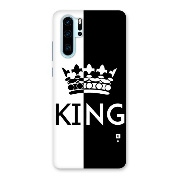 Aesthetic Crown King Back Case for Huawei P30 Pro