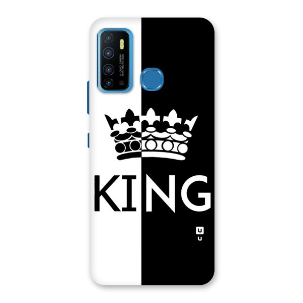 Aesthetic Crown King Back Case for Infinix Hot 9