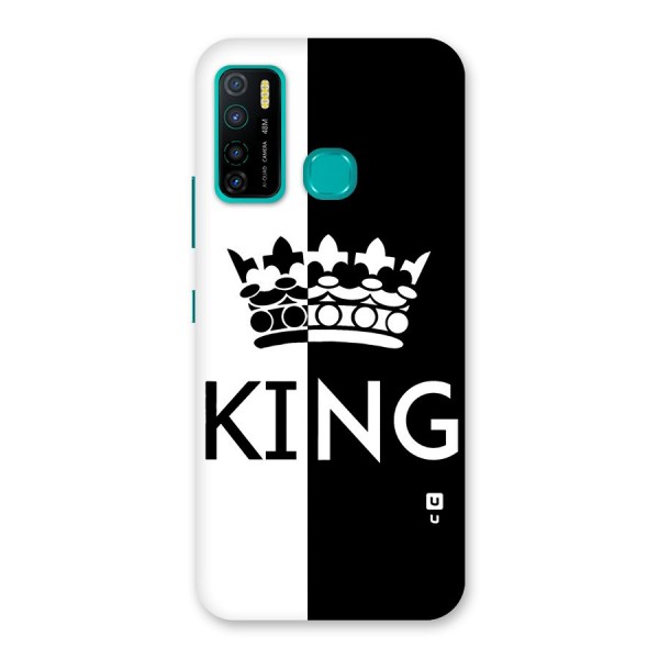 Aesthetic Crown King Back Case for Infinix Hot 9 Pro