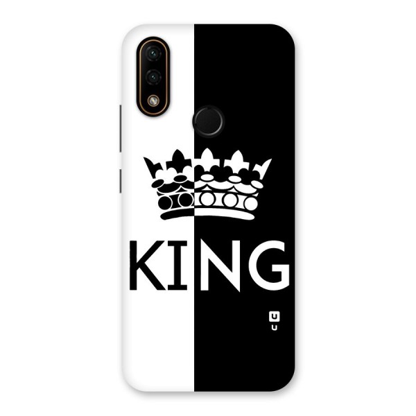 Aesthetic Crown King Back Case for Lenovo A6 Note
